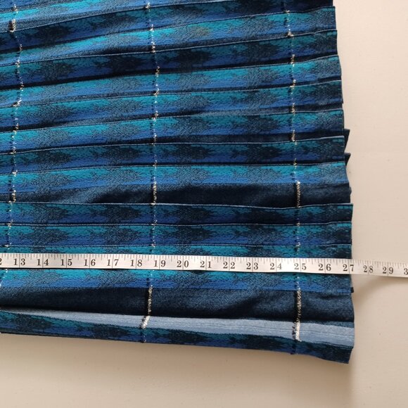 Sportrite Vintage Reversible Wool Pleated Midi Skirt - Picture 12 of 12